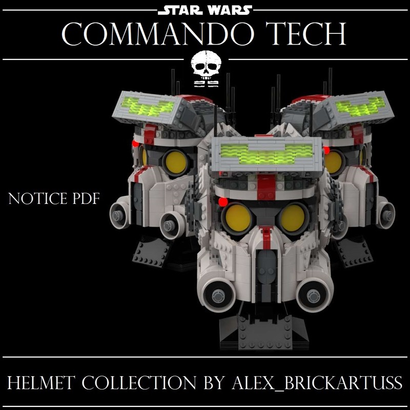 Lego Helmet Clone Commando Tech