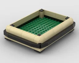 Rectangular bonsai pot