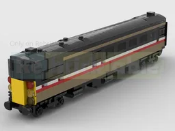 4-Wide BR MK2 DBSO Cab Carriage In Intercity Livery - Can Be Converted To Scotrail Livery