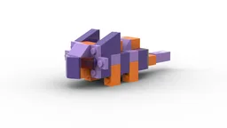 10698 Purple dinosaur