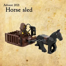 Horse sled