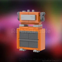 Orange Cabinet & Head