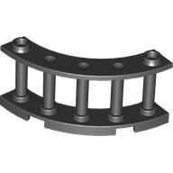 Lego Fence Spindled 4 x 4 x 2 Quarter Round with 2 Studs