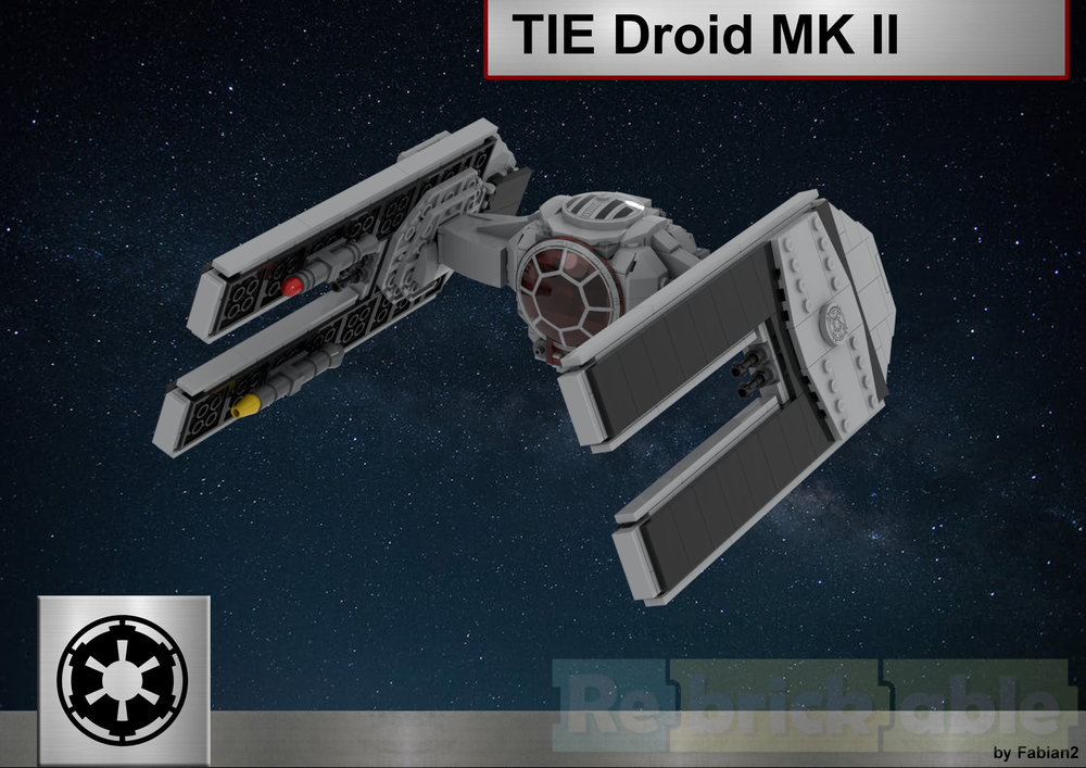 Lego TIE Droid MK II