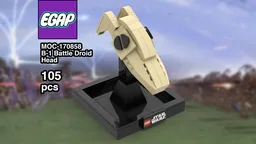 B-1 Battle Droid Head