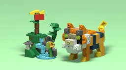 BYGGLEK Tiger