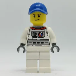 Astronaut with Blue Cap