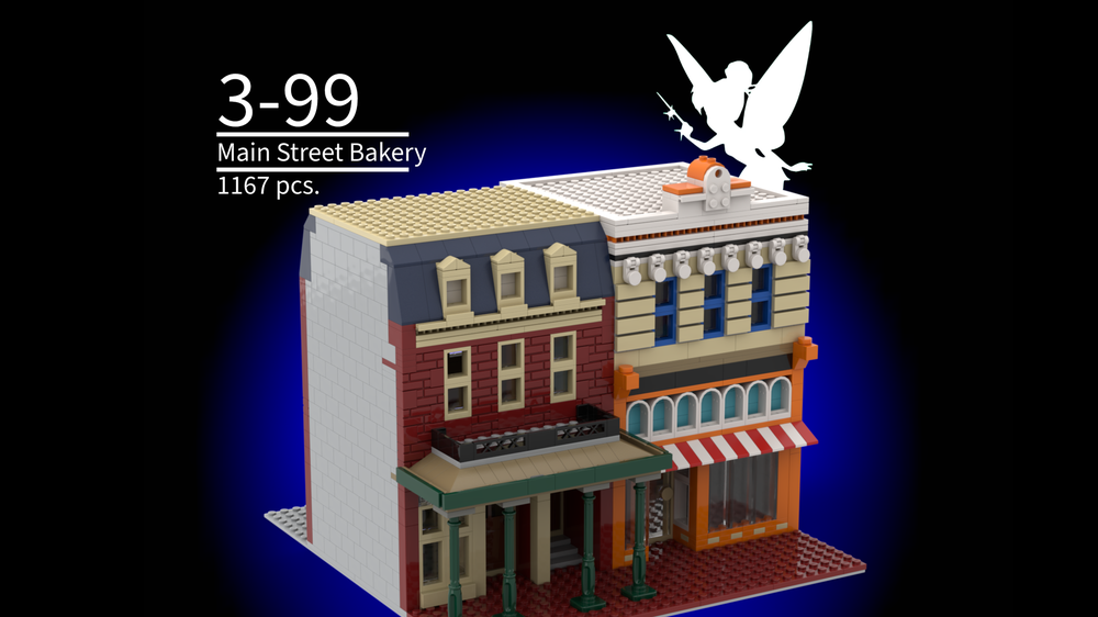 Lego Main Street USA Bakery