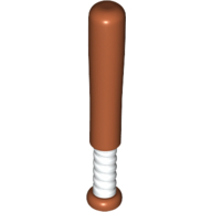 Lego Sports Baseball Bat 4L with Dark Orange Print