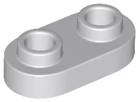 Plate Special 1 x 2 Rounded with 2 Open Studs