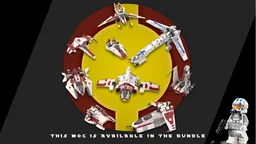 Republic E-wing - 75402 alternative