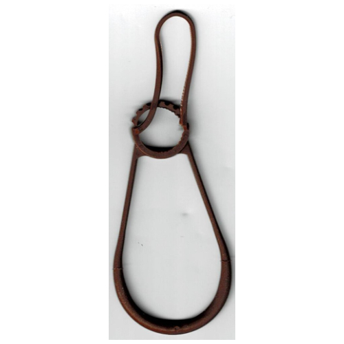 Lego Belville, Animal / Creature Accessory, Horse Bridle - Flexible Plastic / Reddish Brown