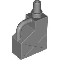Lego Duplo Fuel Container 1 x 2 x 2 / Flat Silver