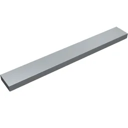 Tile 1 x 8 with Groove / Pearl Light Gray