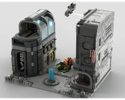 Coruscant Uscru Entertainment District Modular