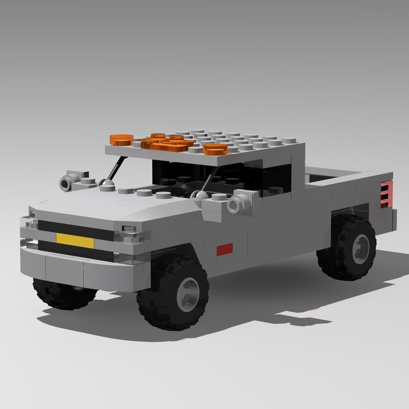 Lego 2006 Chevrolet Silverado 2500HD Duramax Diesel 4 Door
