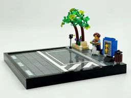 Parallel Parking Spot Diorama