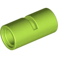 Technic Pin Connector Round [Slotted] / Lime