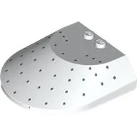 Windscreen 6 x 6 x 1 1/3 with Dark Bluish Grey Radiating Spots Print