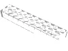 Brick 2 x 10 / Trans-Clear