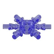 Snowflake / Star 4 x 4 / Trans-Purple
