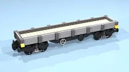 8-Wheel Flatbed Wagon (SNOT, gray)