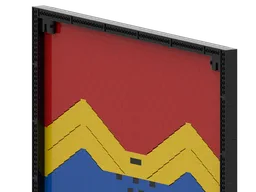 Framed Captain Marvel Logo