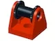 String Reel 2 x 2 Holder with Black Drum (2584 / 2585) / Red