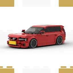 Volvo V60 T8 Polestar Red