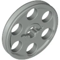 Technic Wedge Belt Wheel [aka Pulley] / Light Gray