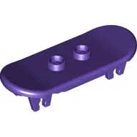 Sports Skateboard with Trolley Wheel Holders / Dark Purple