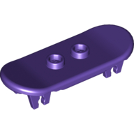 Lego Sports Skateboard with Trolley Wheel Holders / Dark Purple