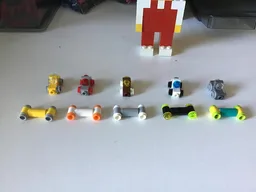 Minority Report vehicles (Microfigure scale)