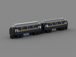 Mini Orient Express cars