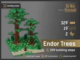 Endor Forest Trees