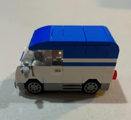 Small vintage van