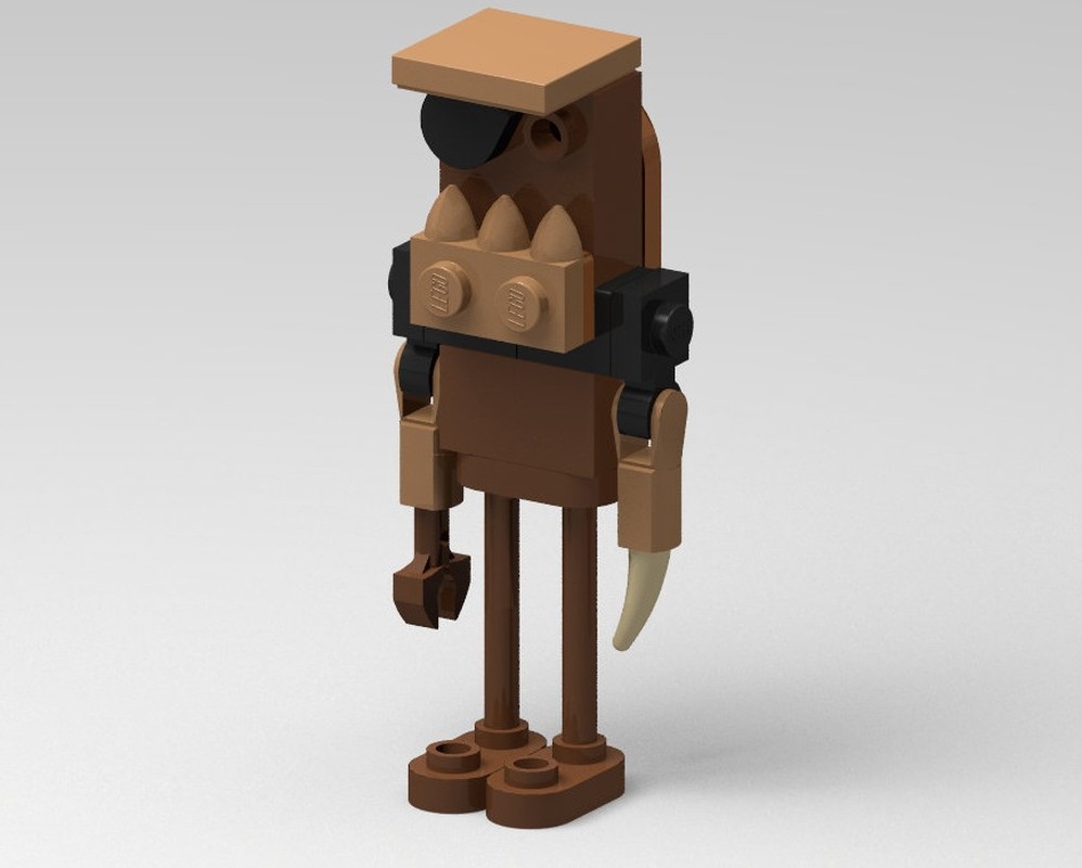 Lego Angry Pirate