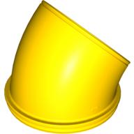 Lego Duplo Ball Tube 45° Turn / Yellow