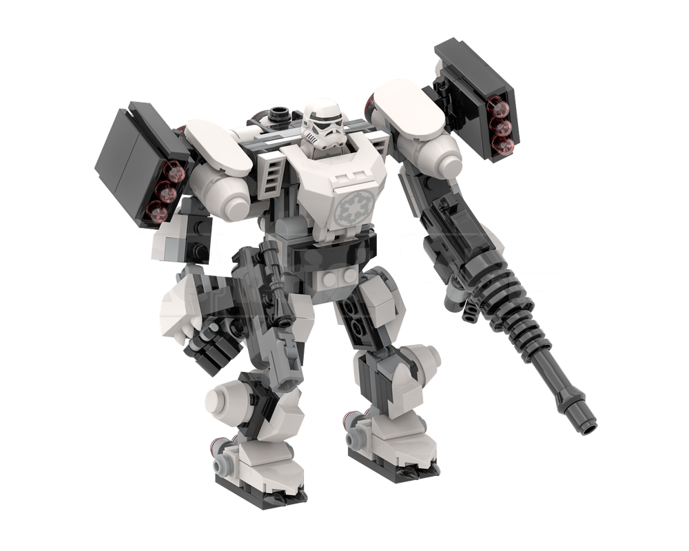 Lego Imperial Brute-Class Assault Mech - (75370-1 Modification)