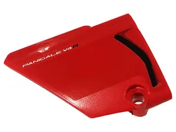 Technic, Panel Fairing #13 Large Short Smooth, Side A with 'PANIGALE V4R' and Black Air Intake Pattern (Sticker) - Set 42107