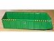 Vehicle, Tipper Bed 24 x 7 with 'L.C.B.' and Black and Yellow Danger Stripes Pattern on Both Sides (6 Stickers) - Set 7998