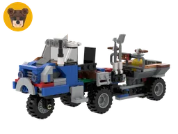 31075 Tractor with trailer