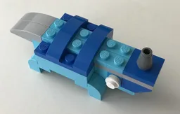 10696 Blue dinosaur