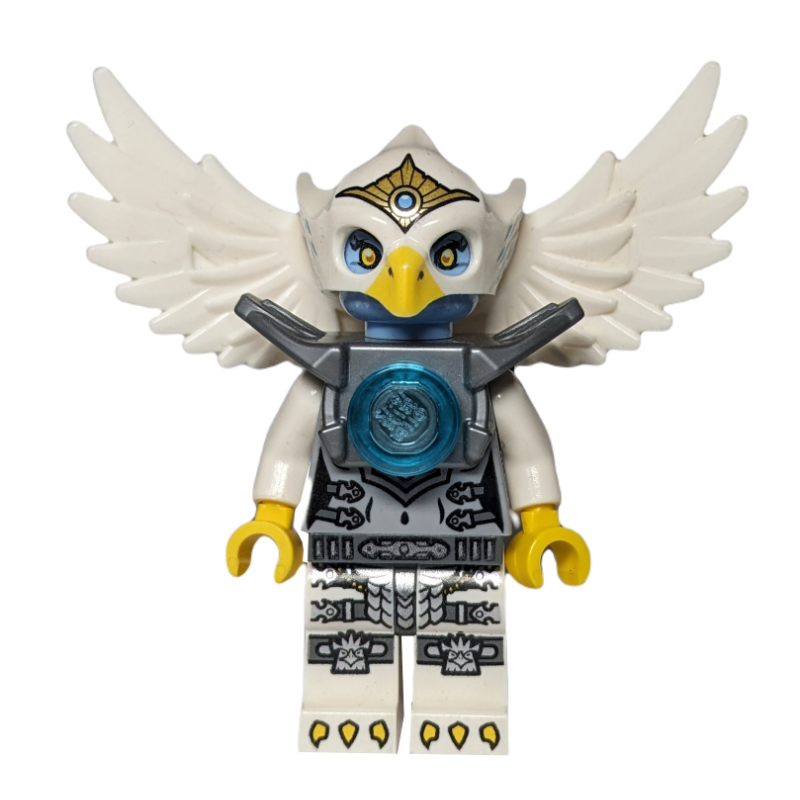 Lego Eris in Silver Outfit with Flat Silver Shoulder Armor