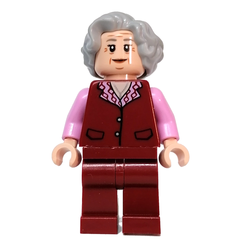 Lego Trolley Witch, Dark Red Legs
