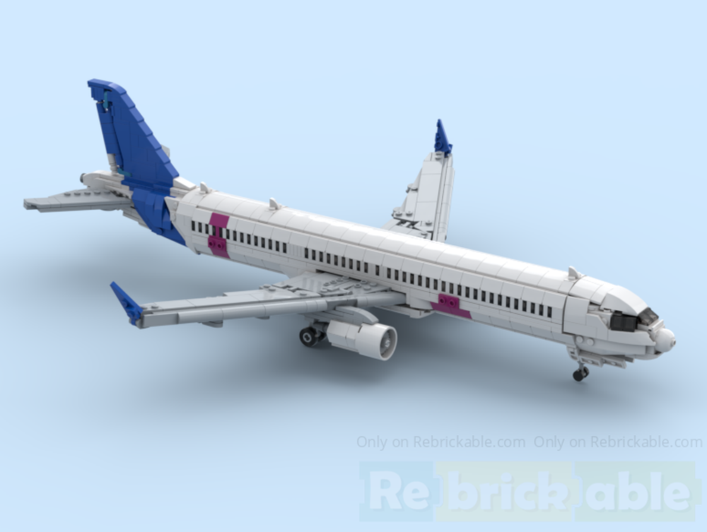 Lego Airbus A321 XLR Factory livery