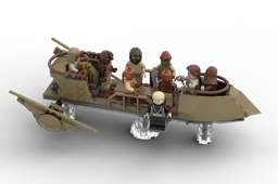 Upgraded Desert Skiff