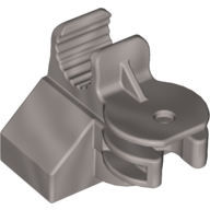 Lego Duplo Digger Bucket Arm Holder, Pivot Joint / Pearl Light Gray