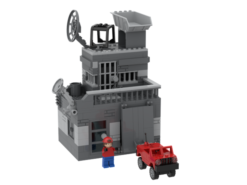Lego Bill Newton's upgraded wacky workshop