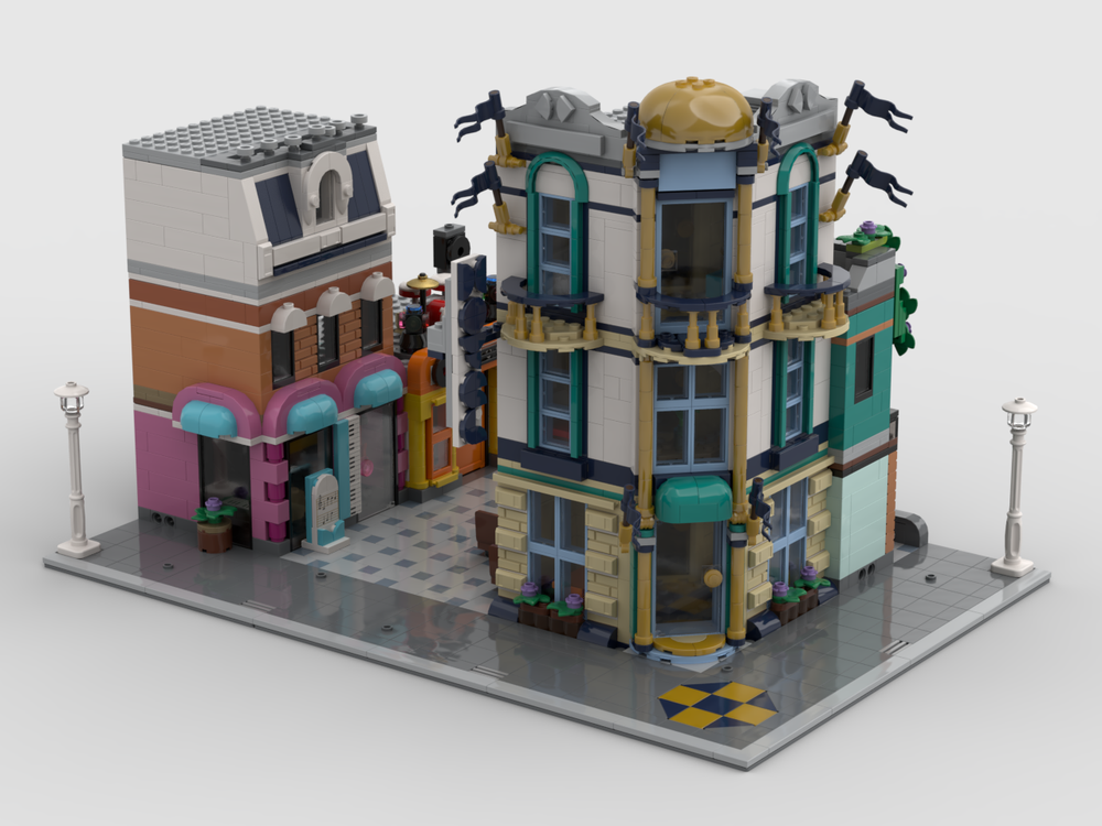 Lego Main Street Alley Modular
